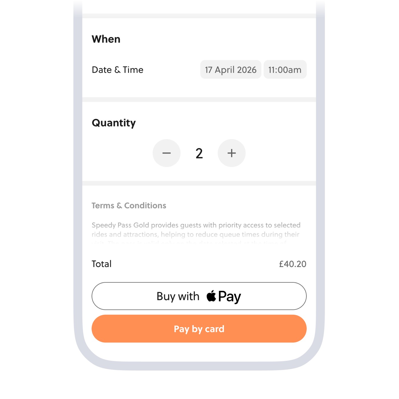 native purchasing check out