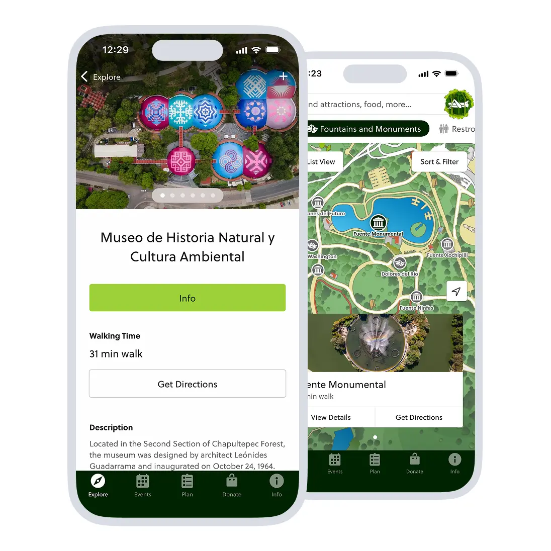 Mobile app poi and mapping example