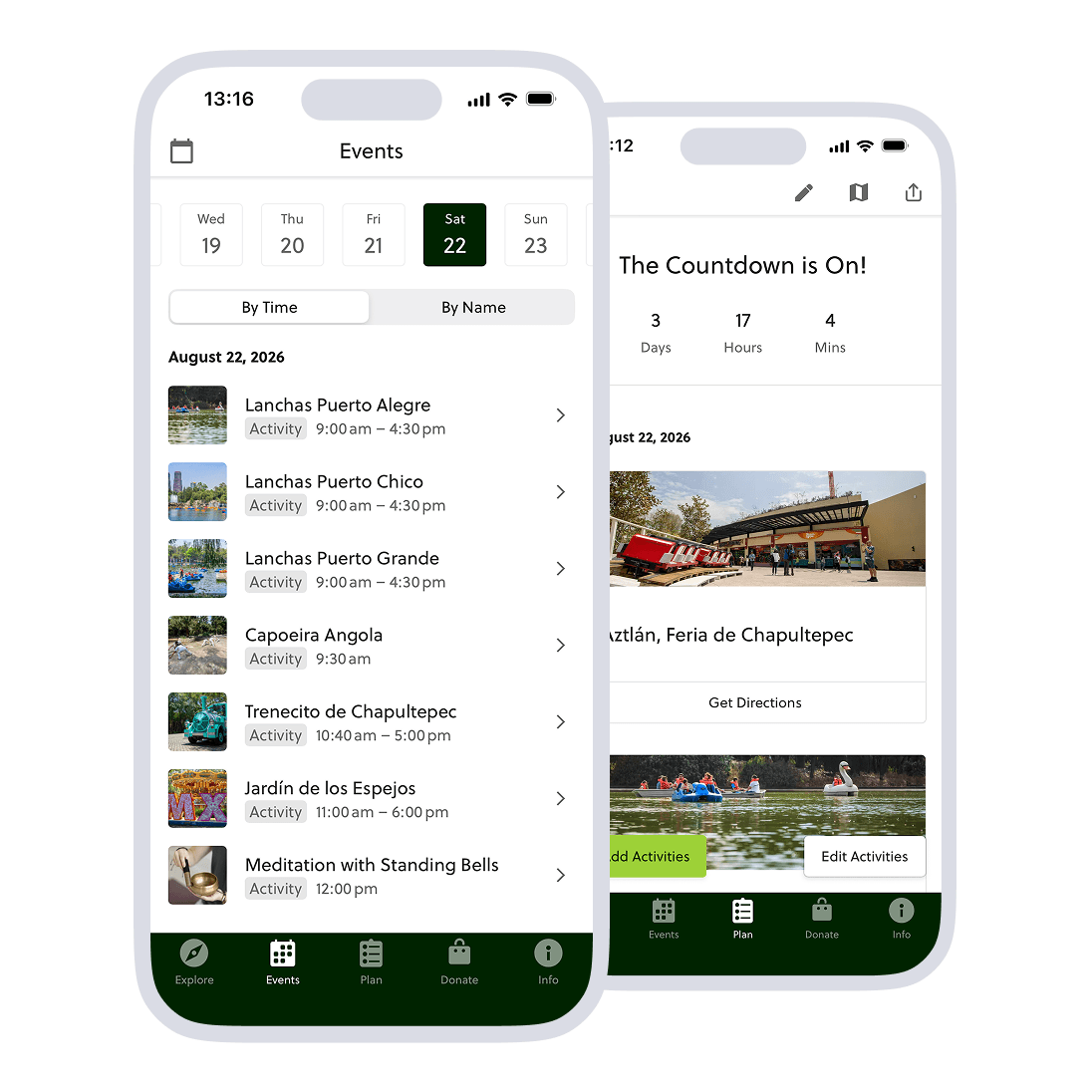 Mobile app store and planner