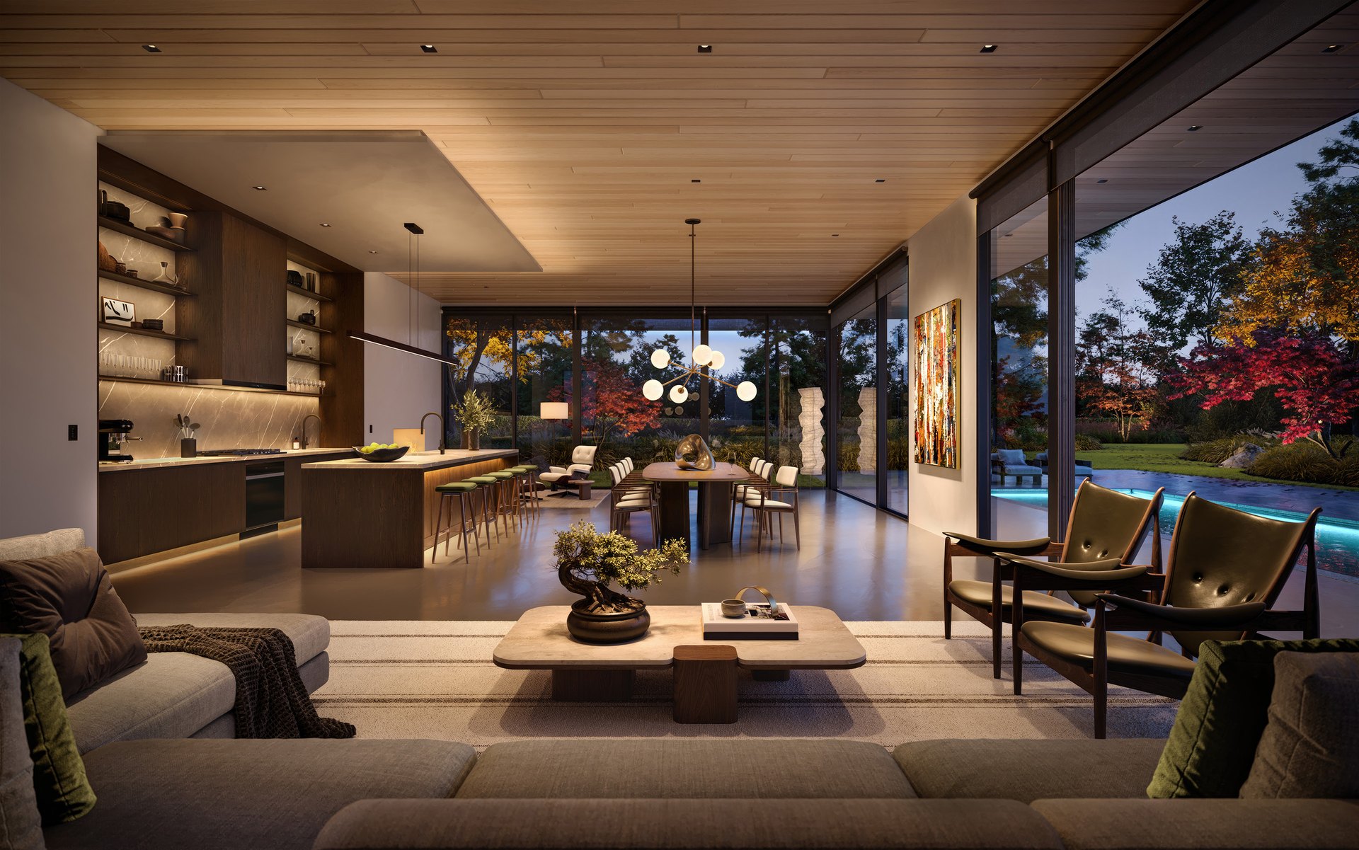 Placeholder image of clean luxury interior with integrated technology