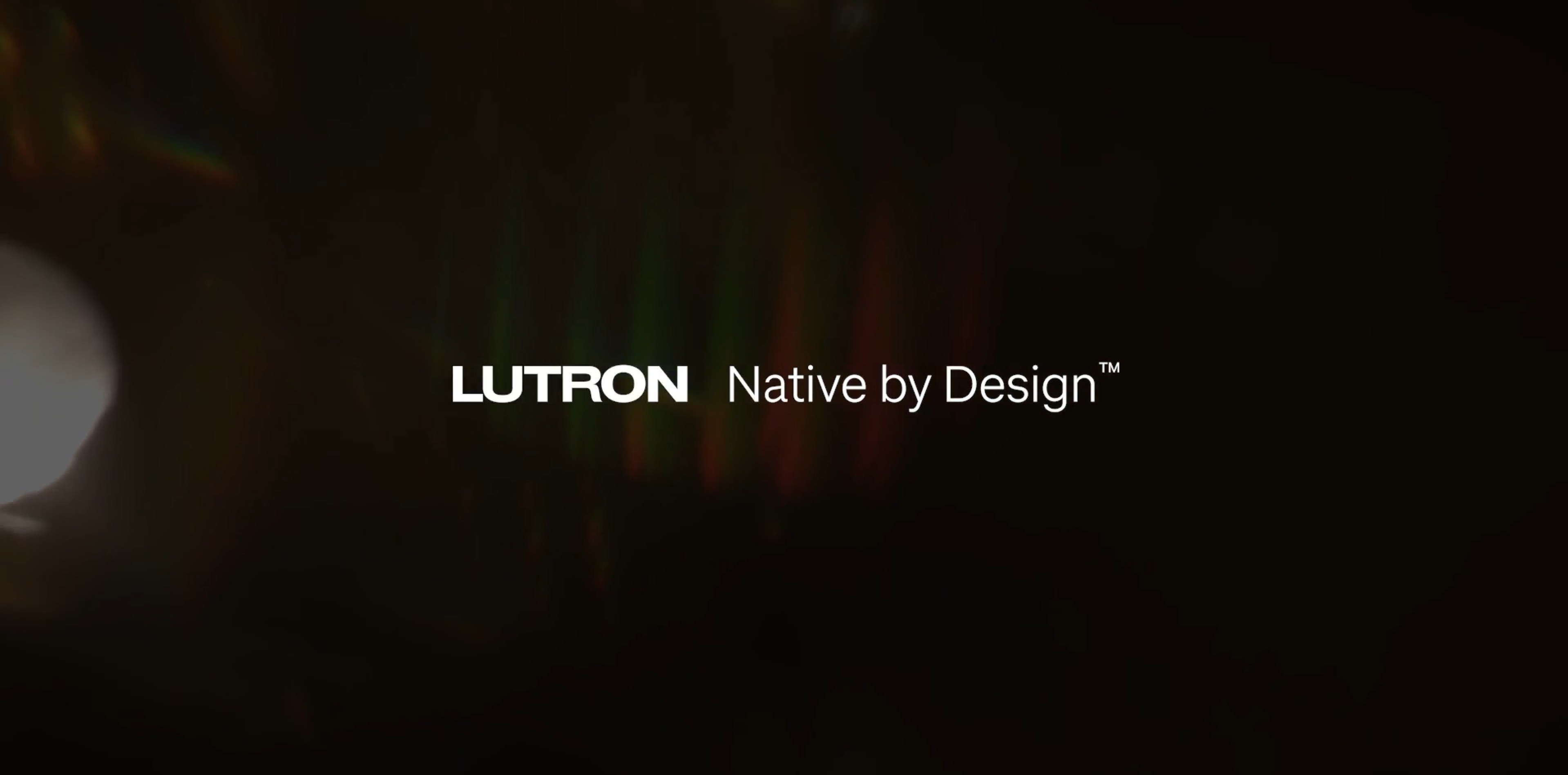 Lutron Native by Design decorative lighting collaboration