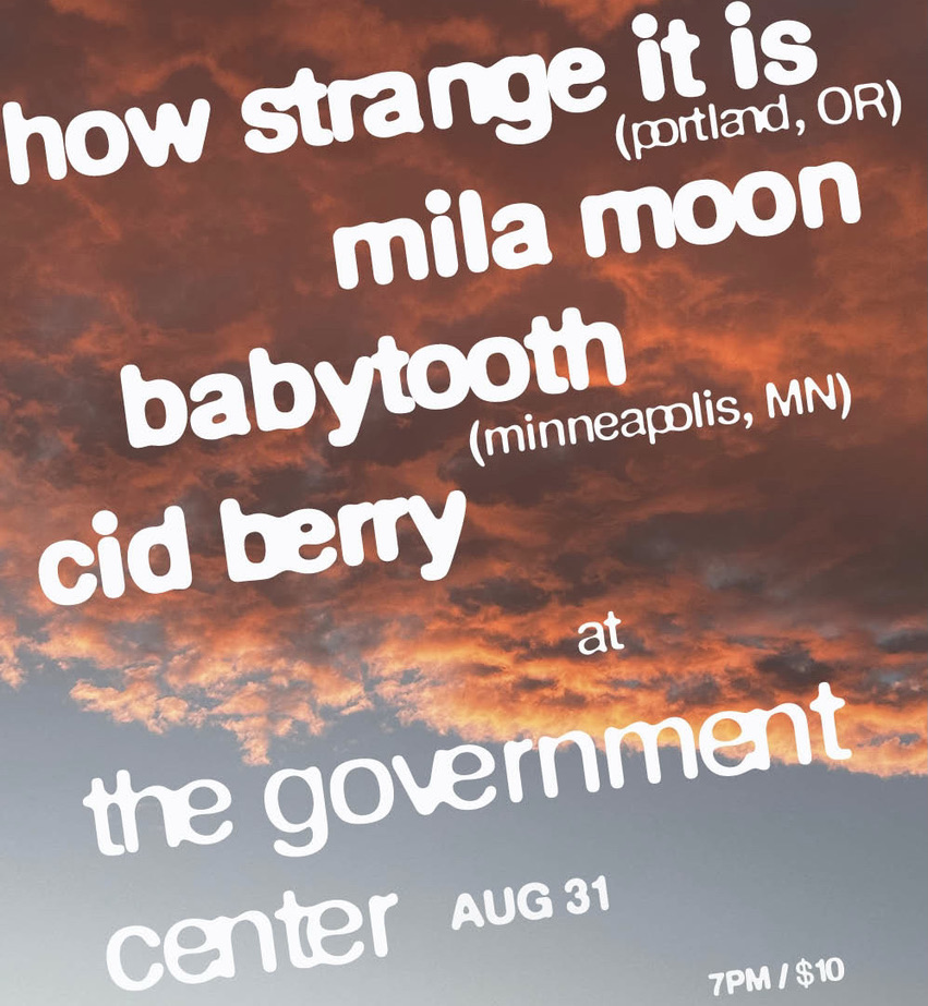 event poster