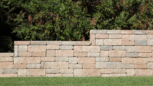 retaining blocks
