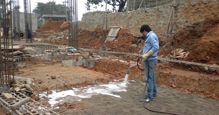 Diệt mối dưới nền đất trước khi xây dựng