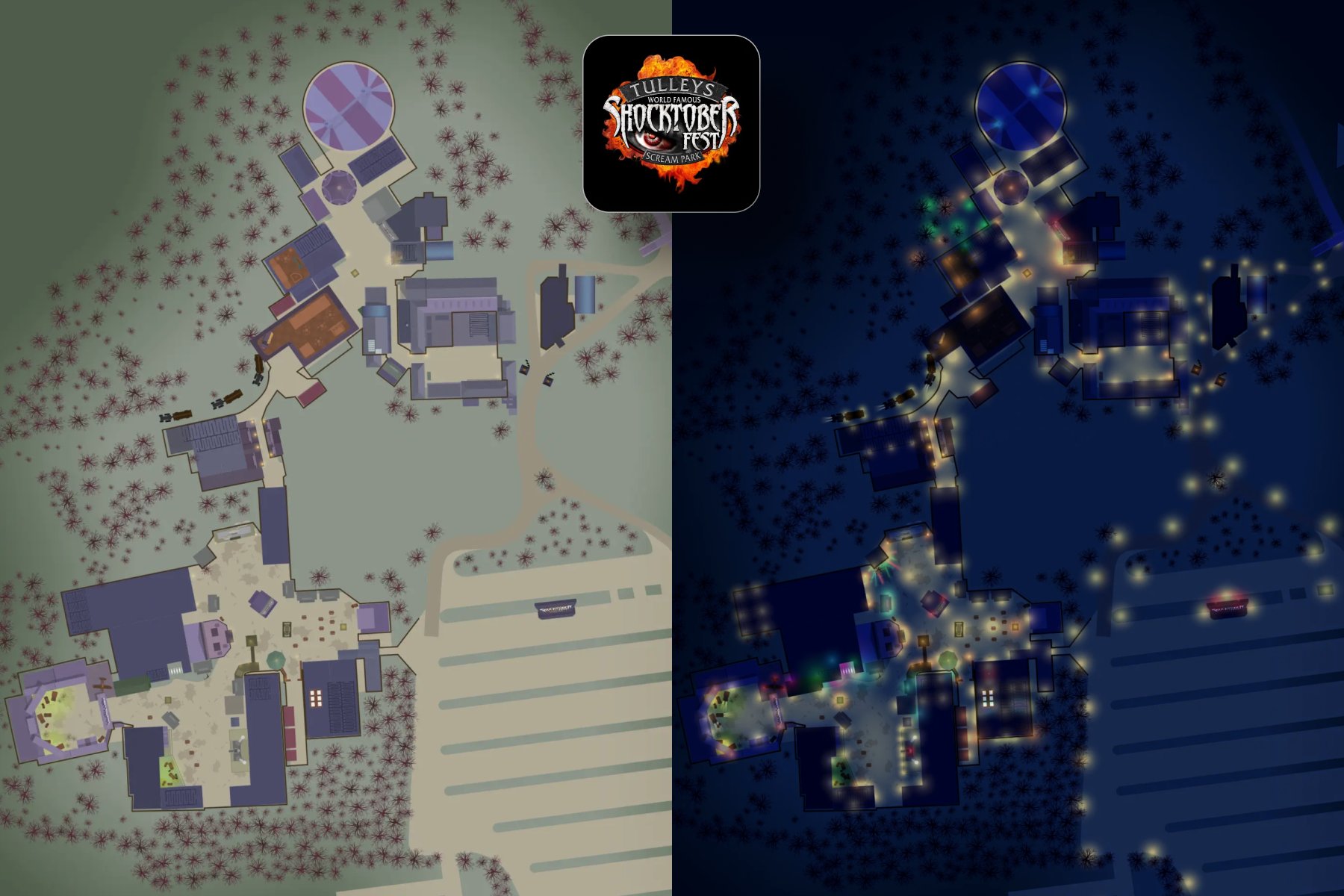 Tulleys shocktober fest mobile app map
