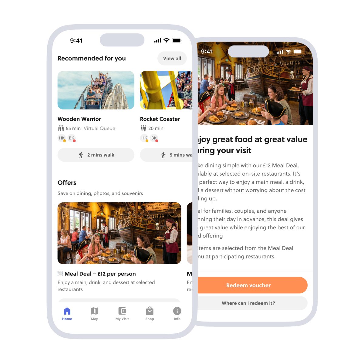 Recommended offers and rides