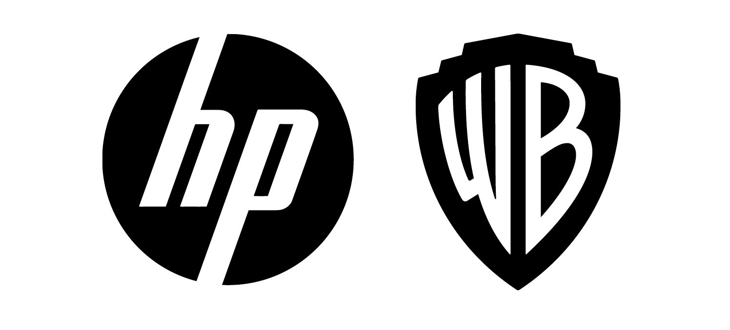 Monogram Logos for HP and Warner Brothers