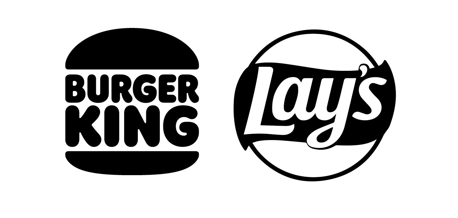 Combination Mark logos for Burger King and Lays