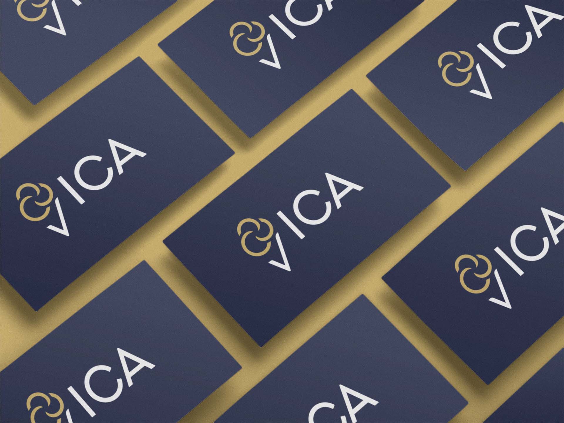 Ice Cream Alliance Logo on Cards