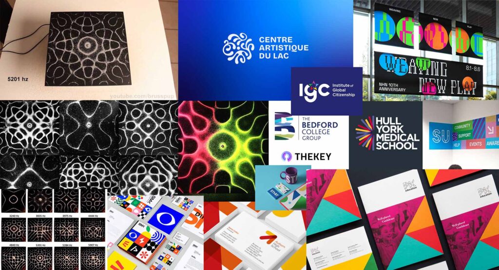 Moodboard 1 for Cirencester Music Academy