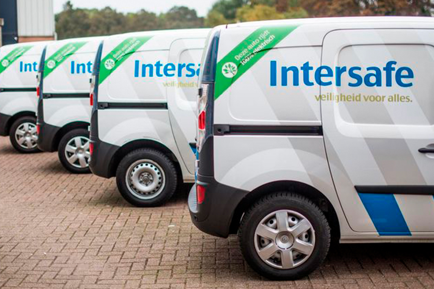 Intersafe wagenpark wrapping