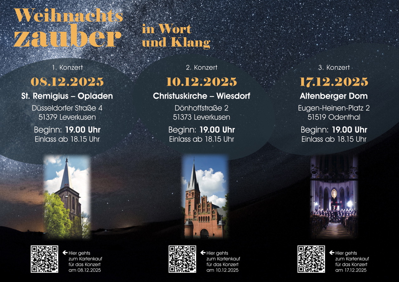 Erstes Weihnachtskonzert 2025