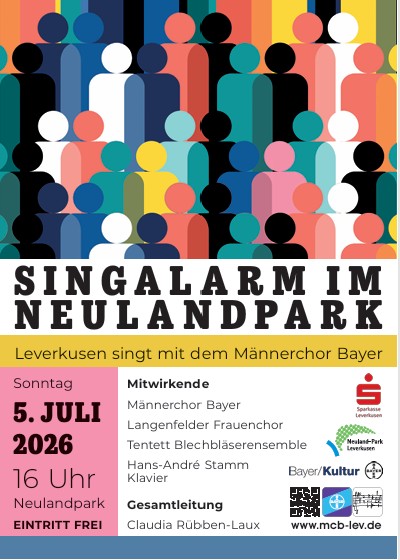 MCB-Mitsingkonzert "Singalarm im Neulandpark"