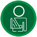 Accident insurance icons