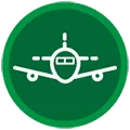 Aviation insurance icons