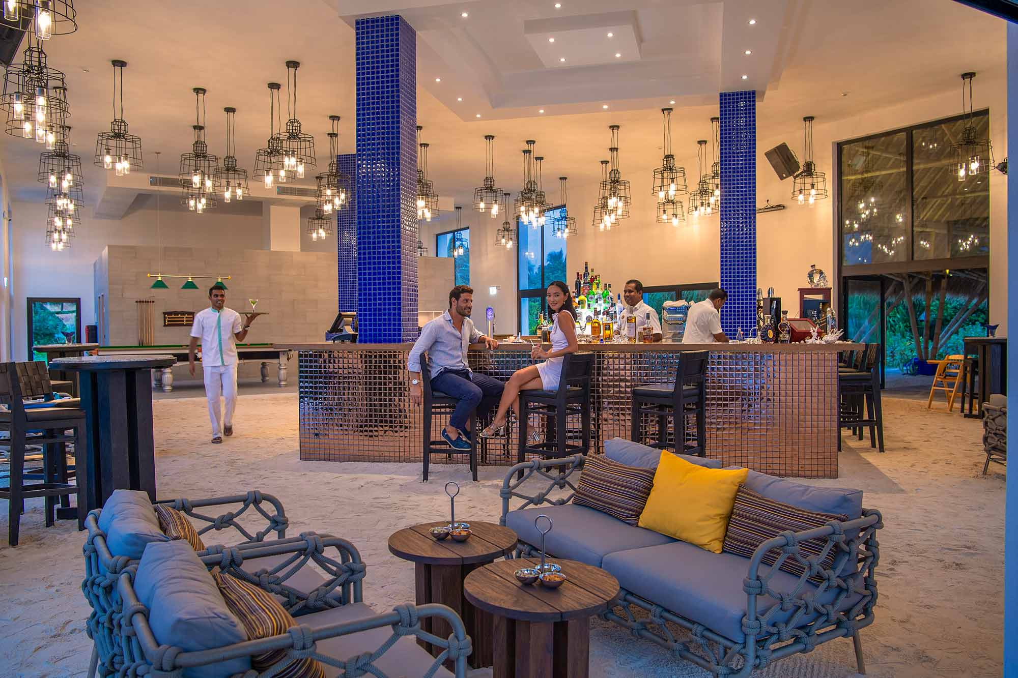 Emerald Maldives restaurant or bar from media gallery