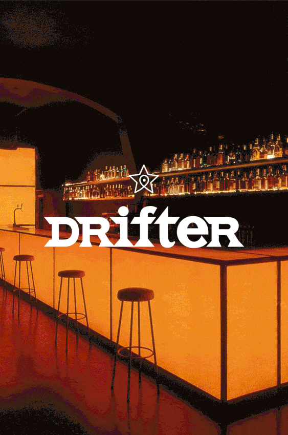 animation of drifter social media posts
