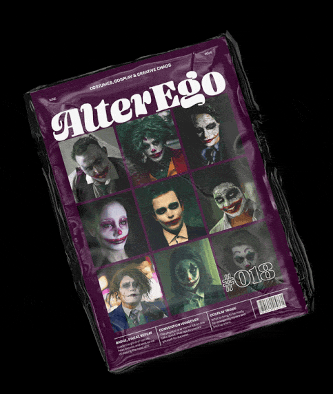 Alter Ego Magazine Cover Animation