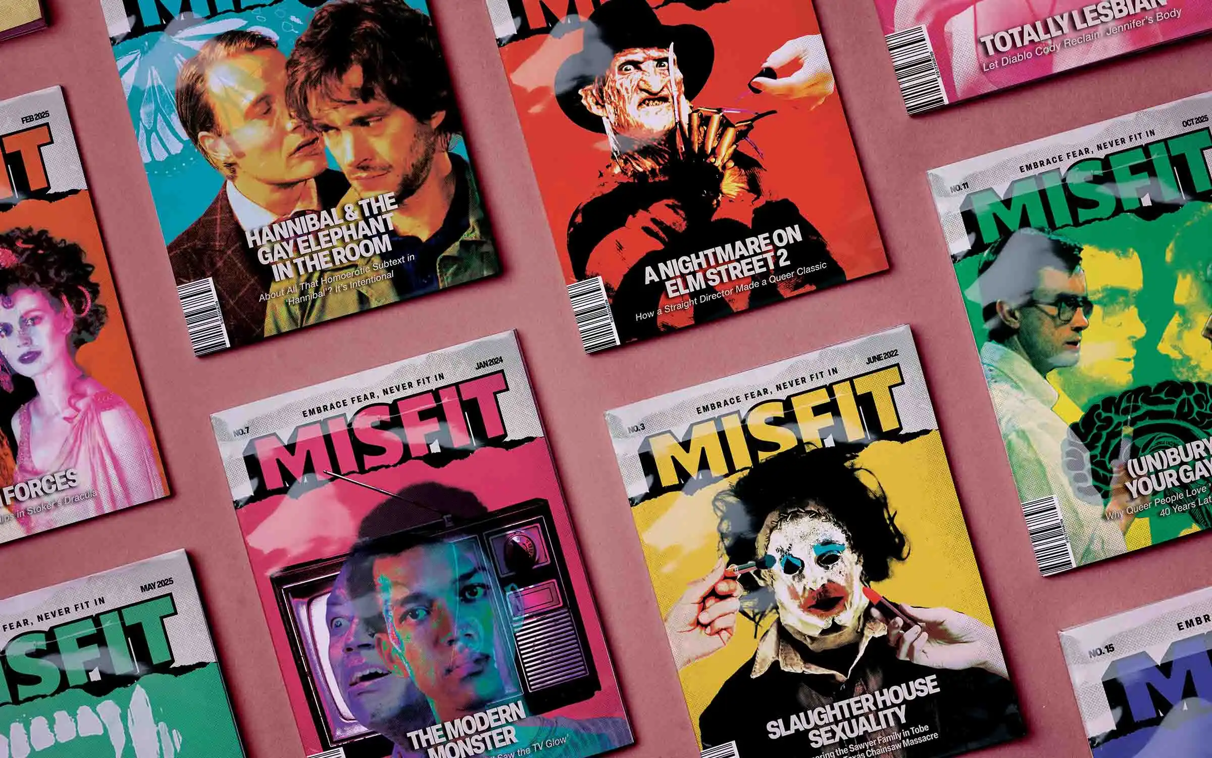 Misfit Magazine Covers