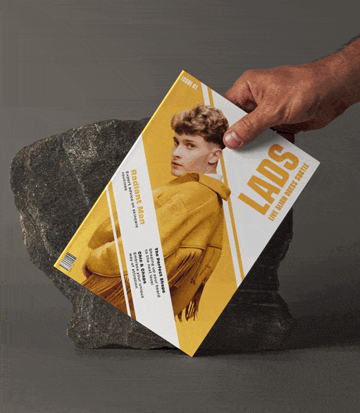 Lads Magazine Cover Animation