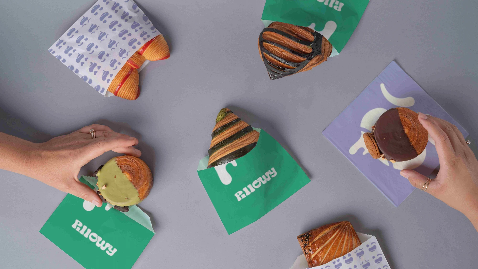 Pillowy Branded Bakery Packaging