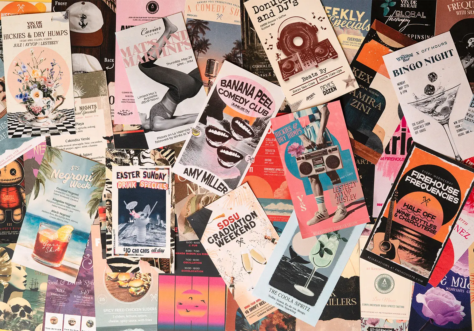 Email Marketing Work Collage