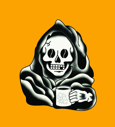 Capacitor Coffee Brand Illustrations