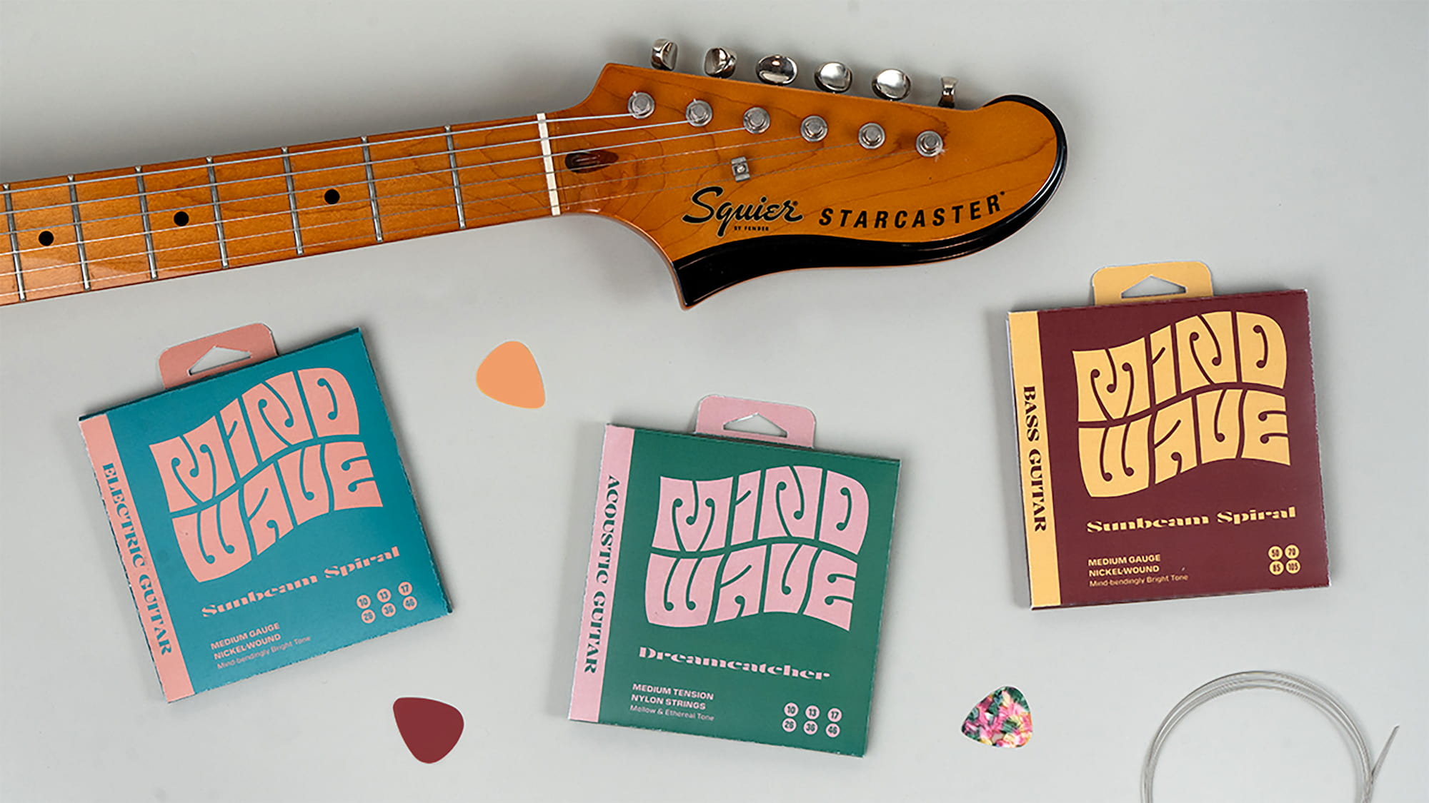 Mindwave Guitar Strings packaging