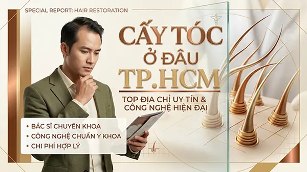 Cấy tóc ở đâu TP HCM uy tín và tốt nhất