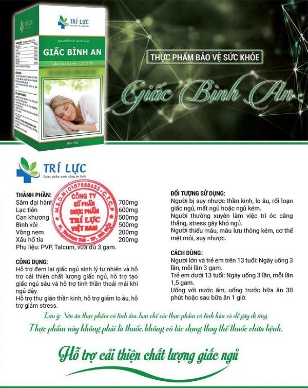 GIẤC BÌNH AN có tốt không, giá bao nhiêu, mua/bán ở đâu?