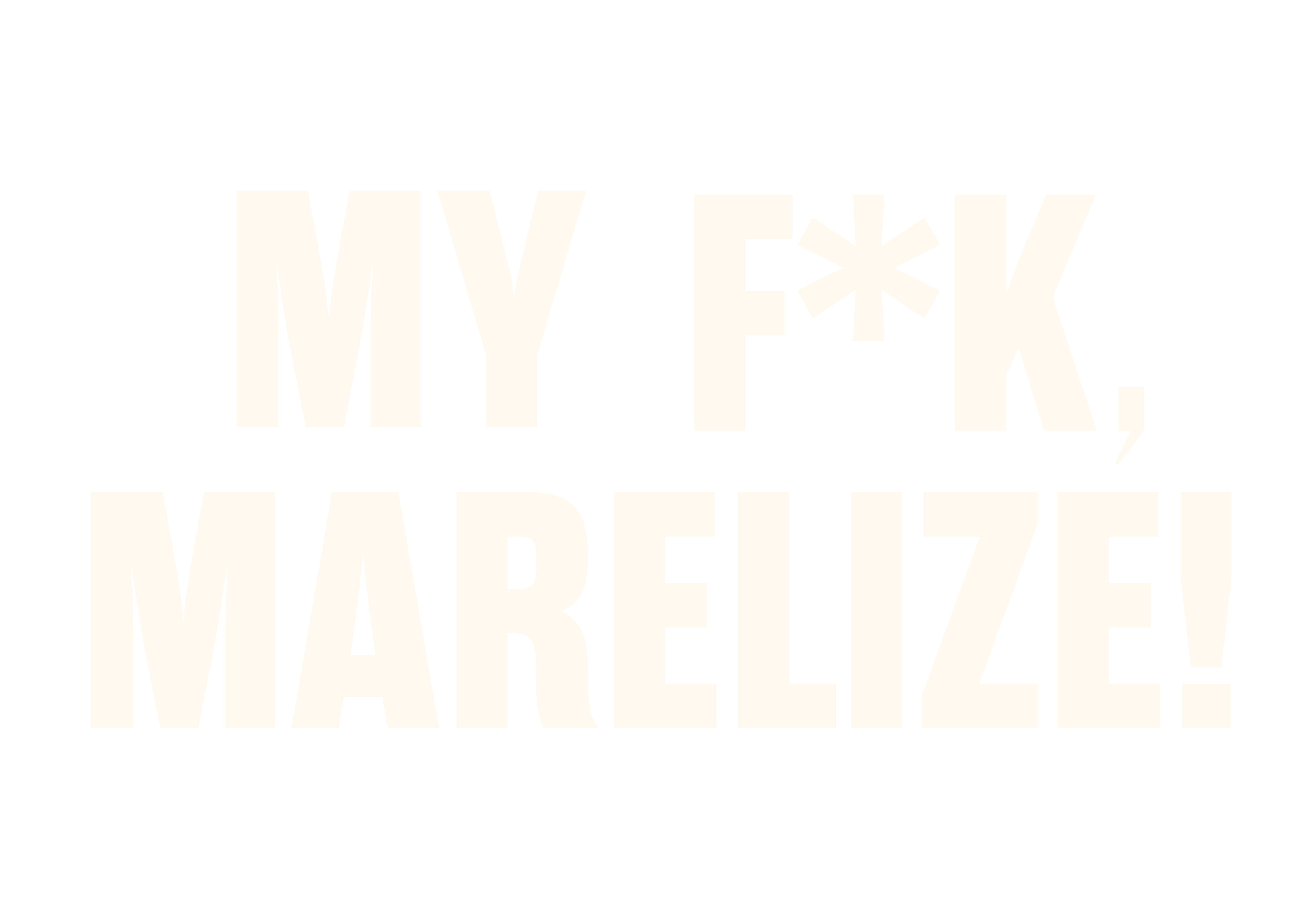 My fok, Marelize!