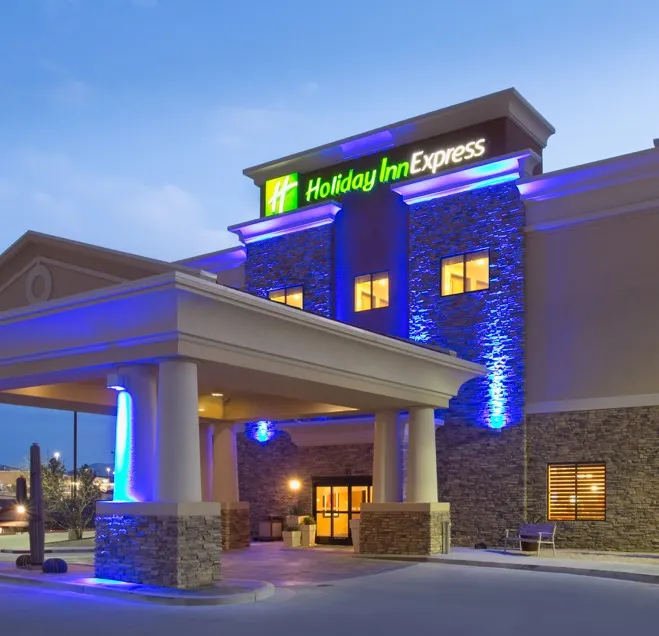 holiday inn express building front