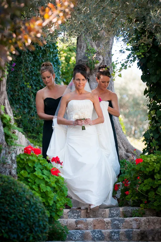 Ca's Xorc wedding bride and bridesmaids