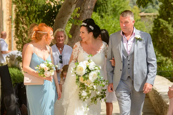 clifftop wedding at Can Simoneta Majorca by Andrew Hazard