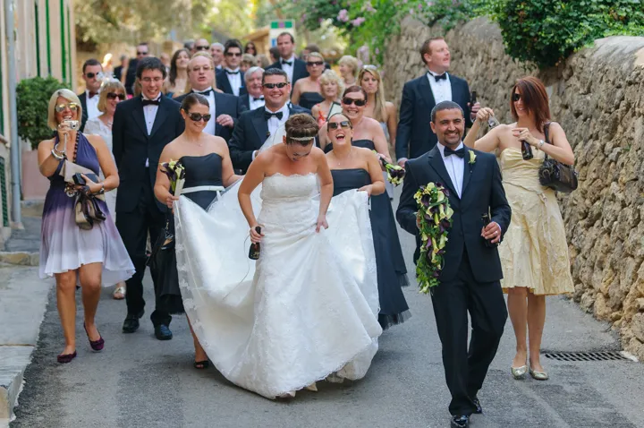 clifftop wedding at Can Simoneta Majorca by Andrew Hazard