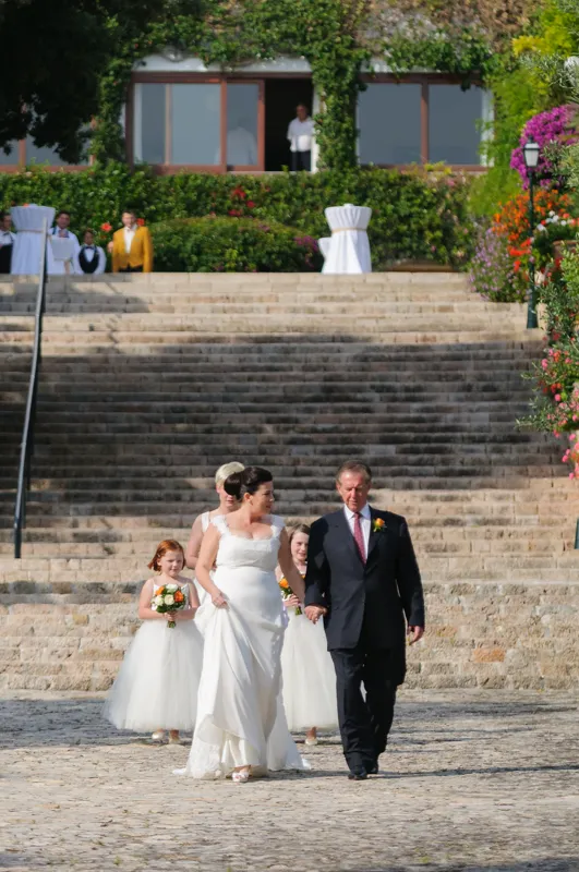 clifftop wedding at Can Simoneta Majorca by Andrew Hazard