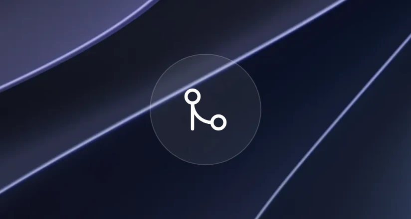 A merge glyph standing for the reconciliation neither an API nor a server does