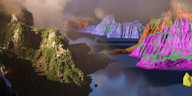 3D Freelance Motion Designer Bristol UK Space Laser Cinema 4D Redshift