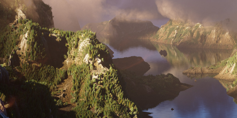 3D Freelance Motion Designer Bristol UK Space Laser Cinema 4D Redshift