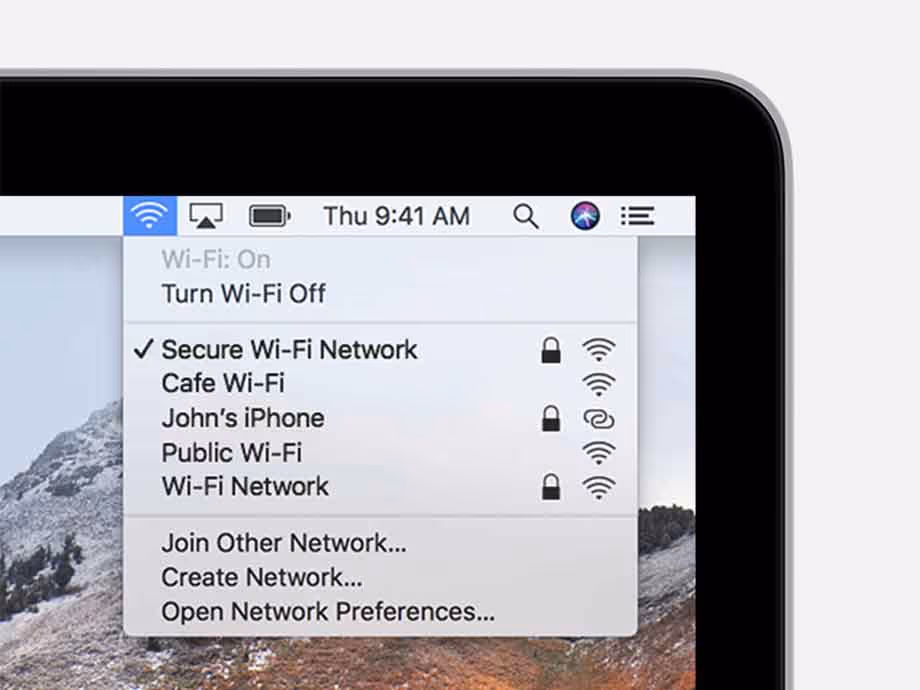 MacBook Wifi not connecting or not working