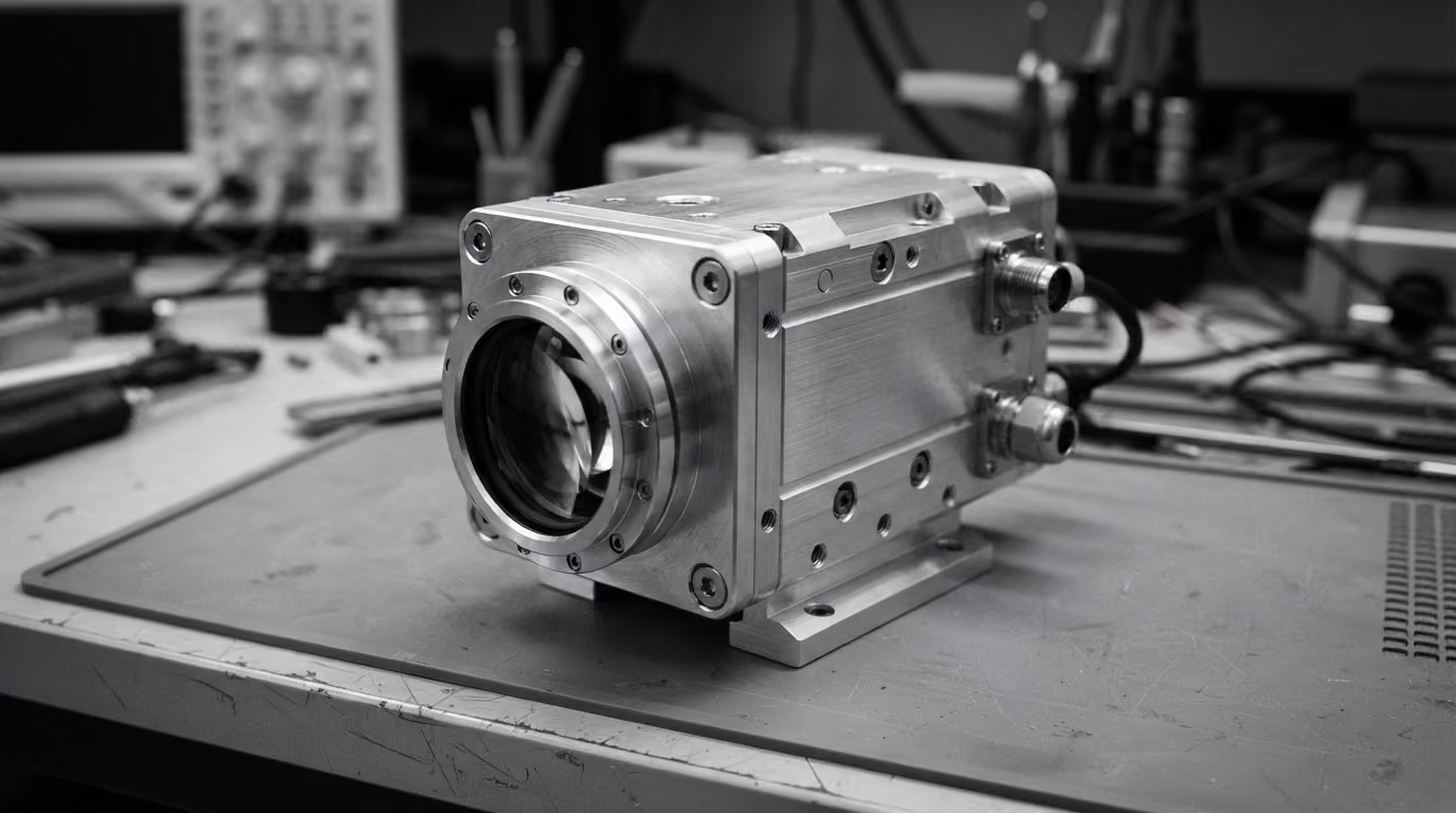 Electro-optic camera housing