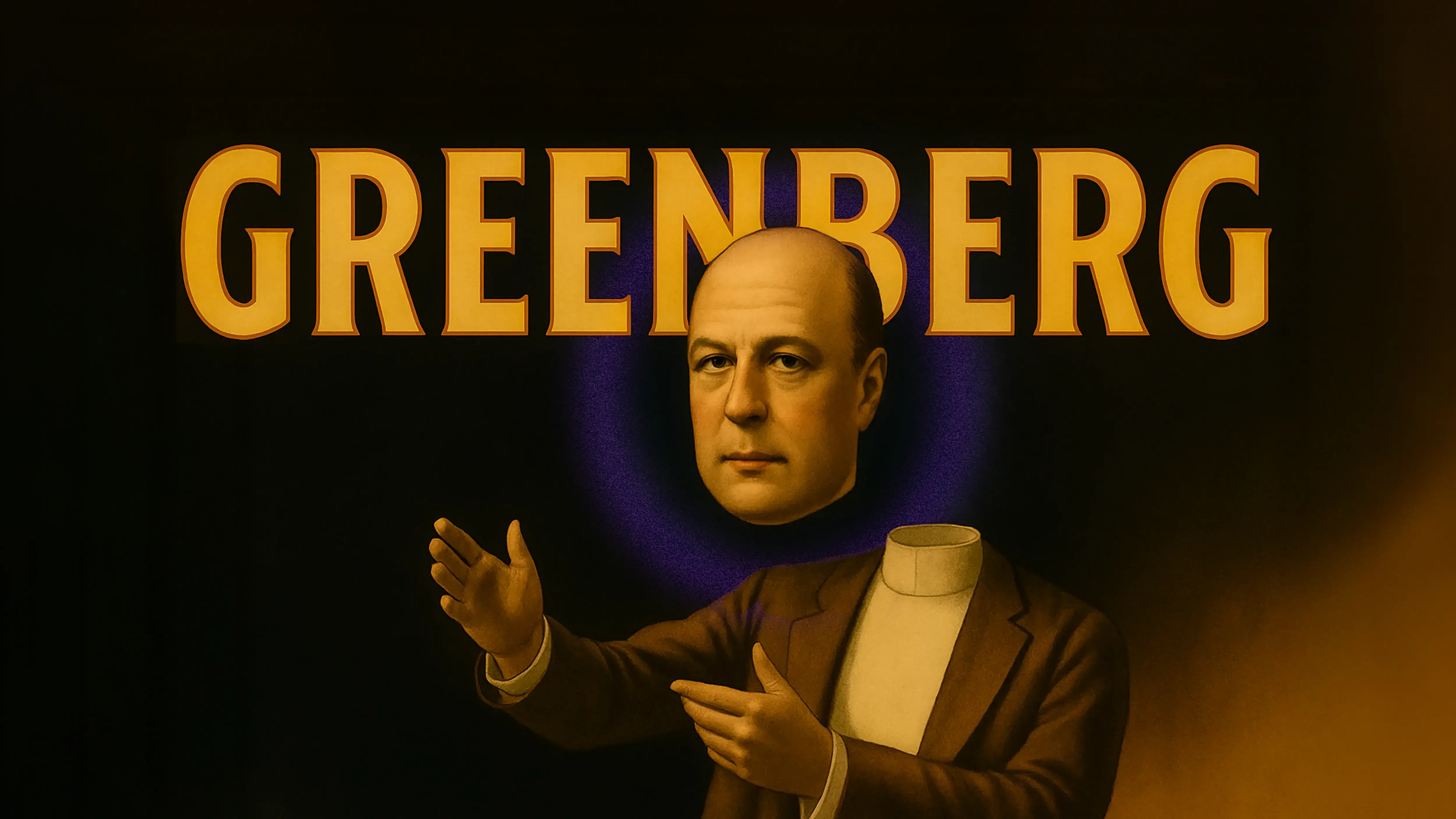 Allan Greenberg Disembodied Head Poster