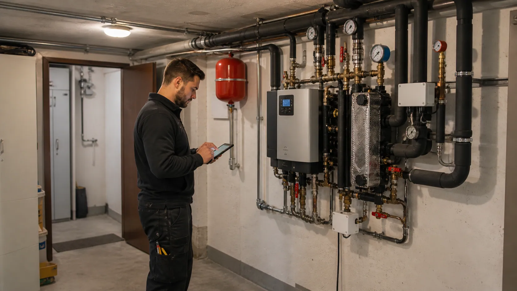Fernwärmestation in Graz und Umgebung