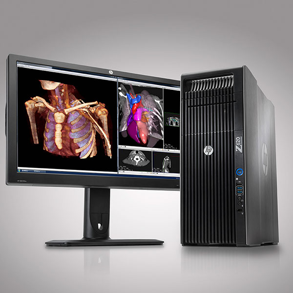 Thiết kế máy HP Workstation Z620 nhỏ gọn thời trang