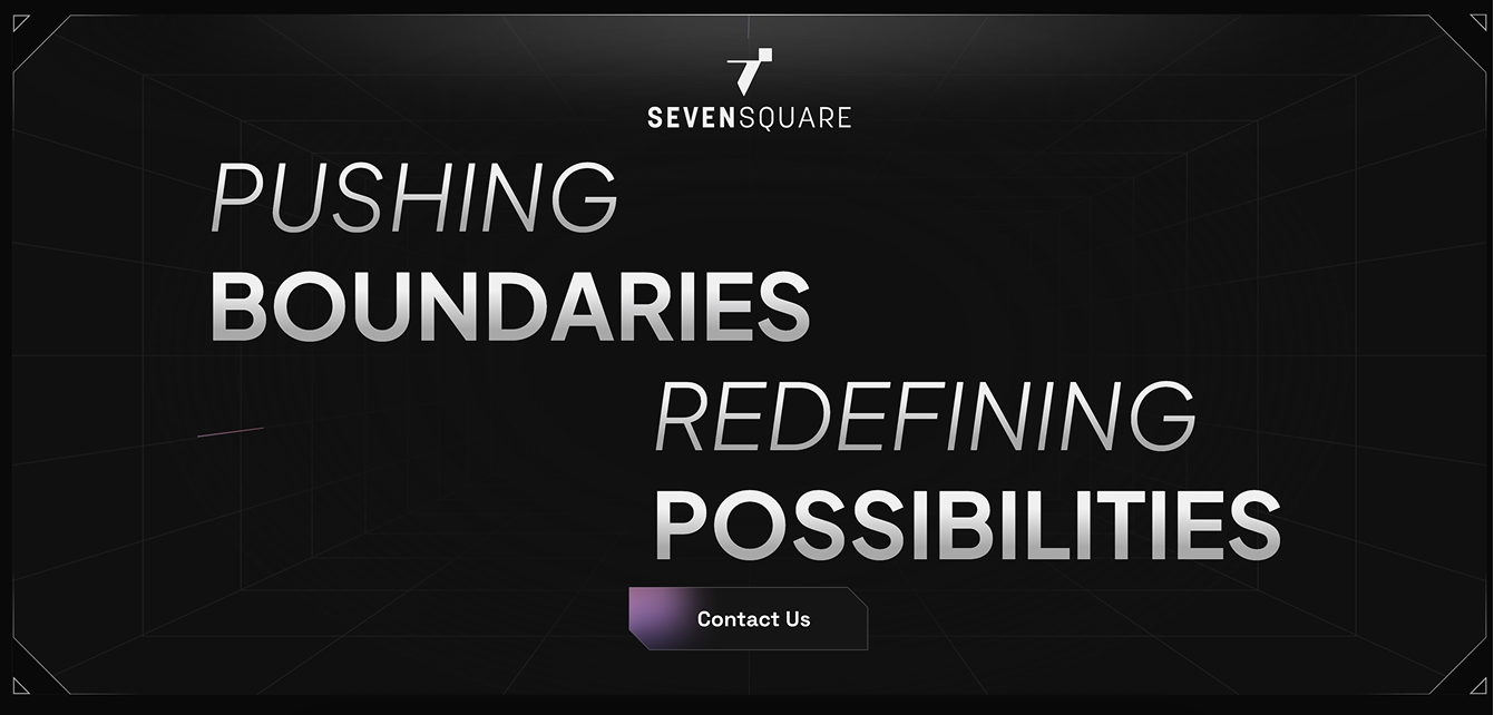 7Square Website Hero Section