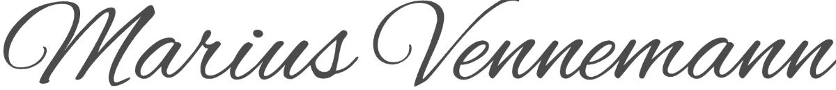 Unterschrift von Marius Vennemann