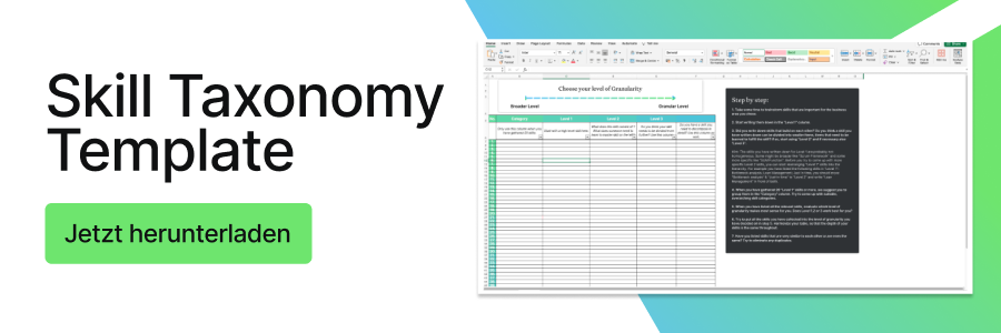 Skill-Taxonomie-Vorlage für strategisches Skill-Management im Talentmanagement