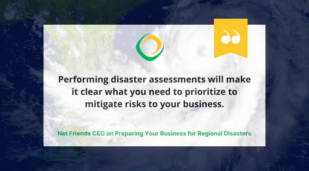 Preparing Your Business for Regional Disasters Pull Quote