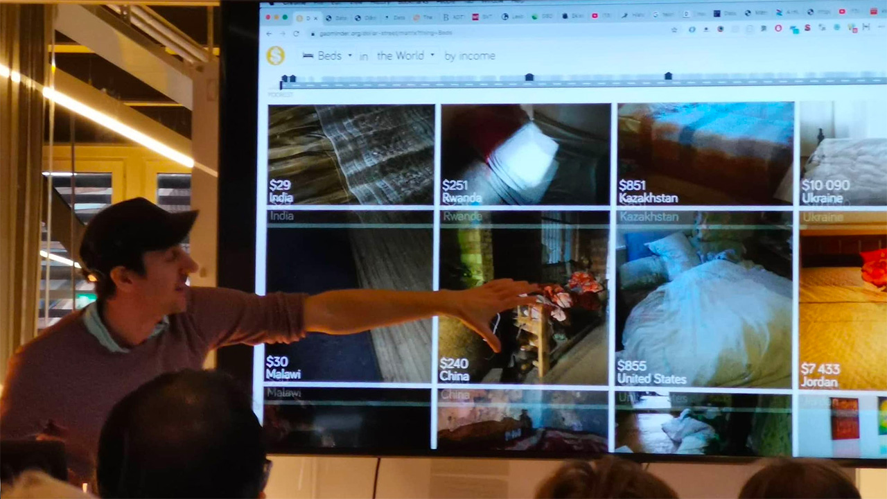 Datavisualisering: Daniel Lapidus inspirerar