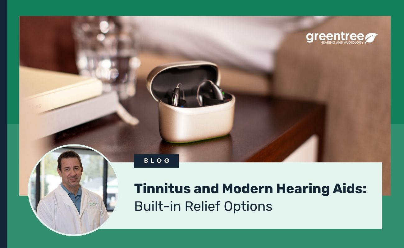 Tinnitus and Modern Hearing Aids: Built-in Relief Options